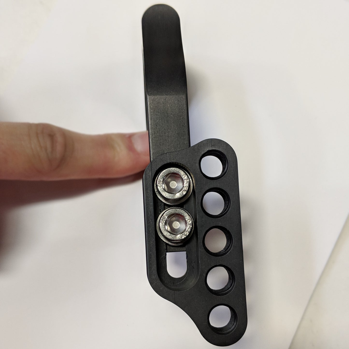 5-Hole Vertically Adjustable Clamp-On Idler Mount