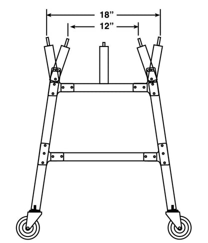 Roll Around TrikeTight Workstand