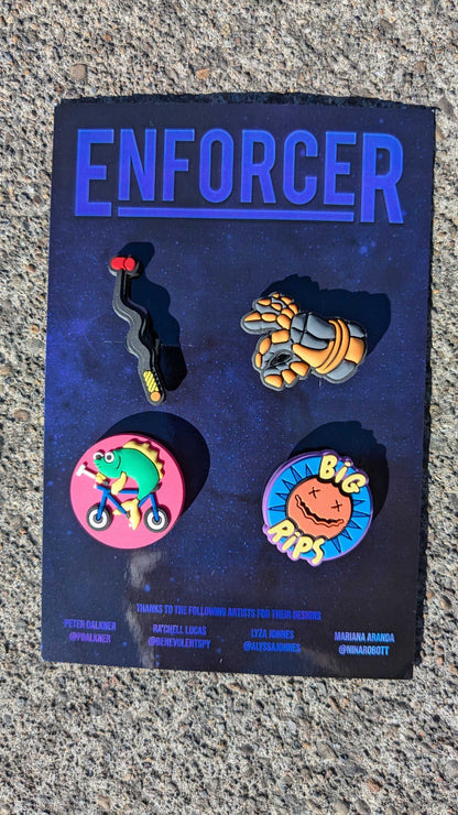Bike Polo Crocs Charms