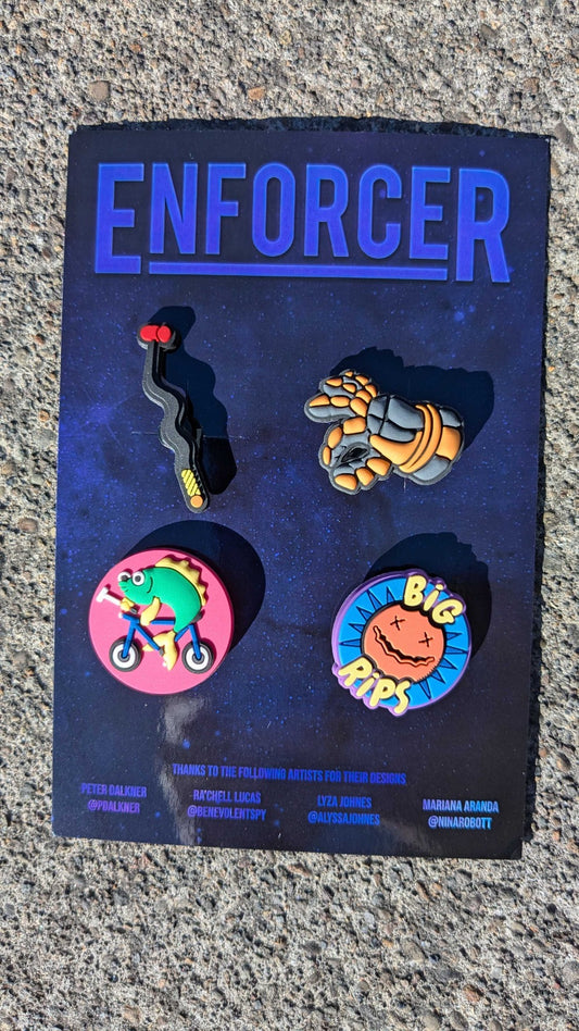 Bike Polo Crocs Charms