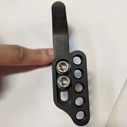 5-Hole Vertically Adjustable Clamp-On Idler Mount
