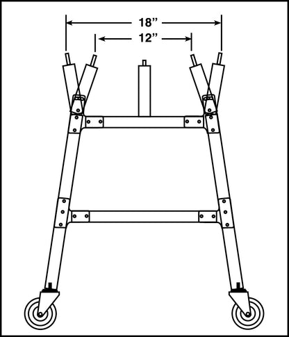 Roll Around TrikeTight Workstand