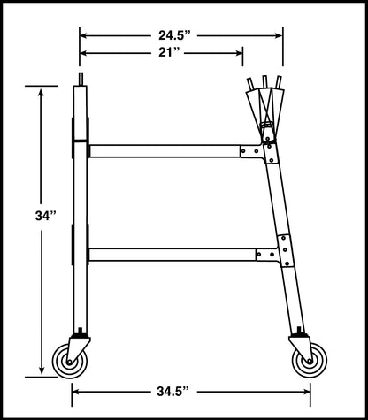 Roll Around TrikeTight Workstand