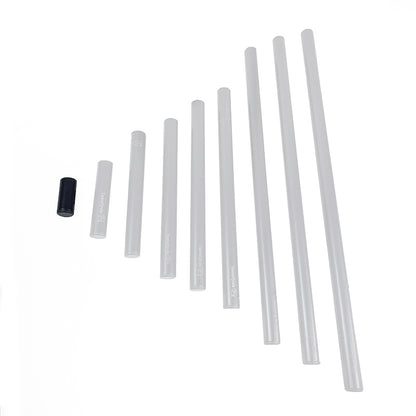 7/8in OD Black Aluminum Tubing