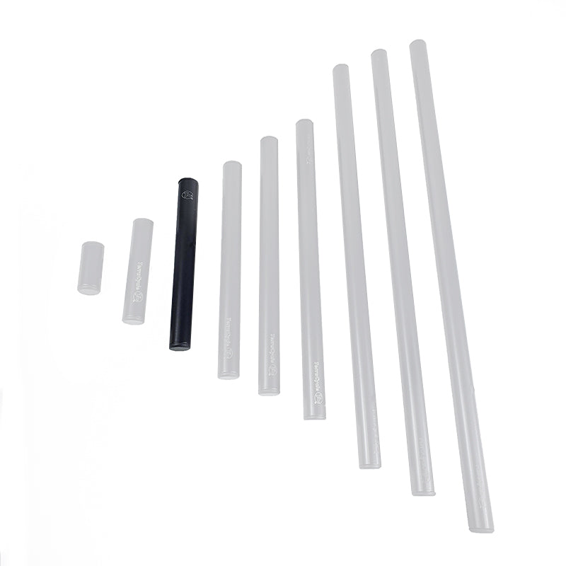7/8in OD Black Aluminum Tubing