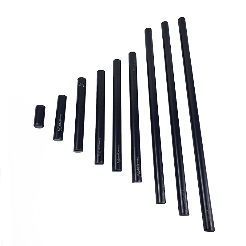 7/8in OD Black Aluminum Tubing