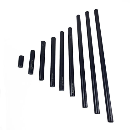 7/8in OD Black Aluminum Tubing